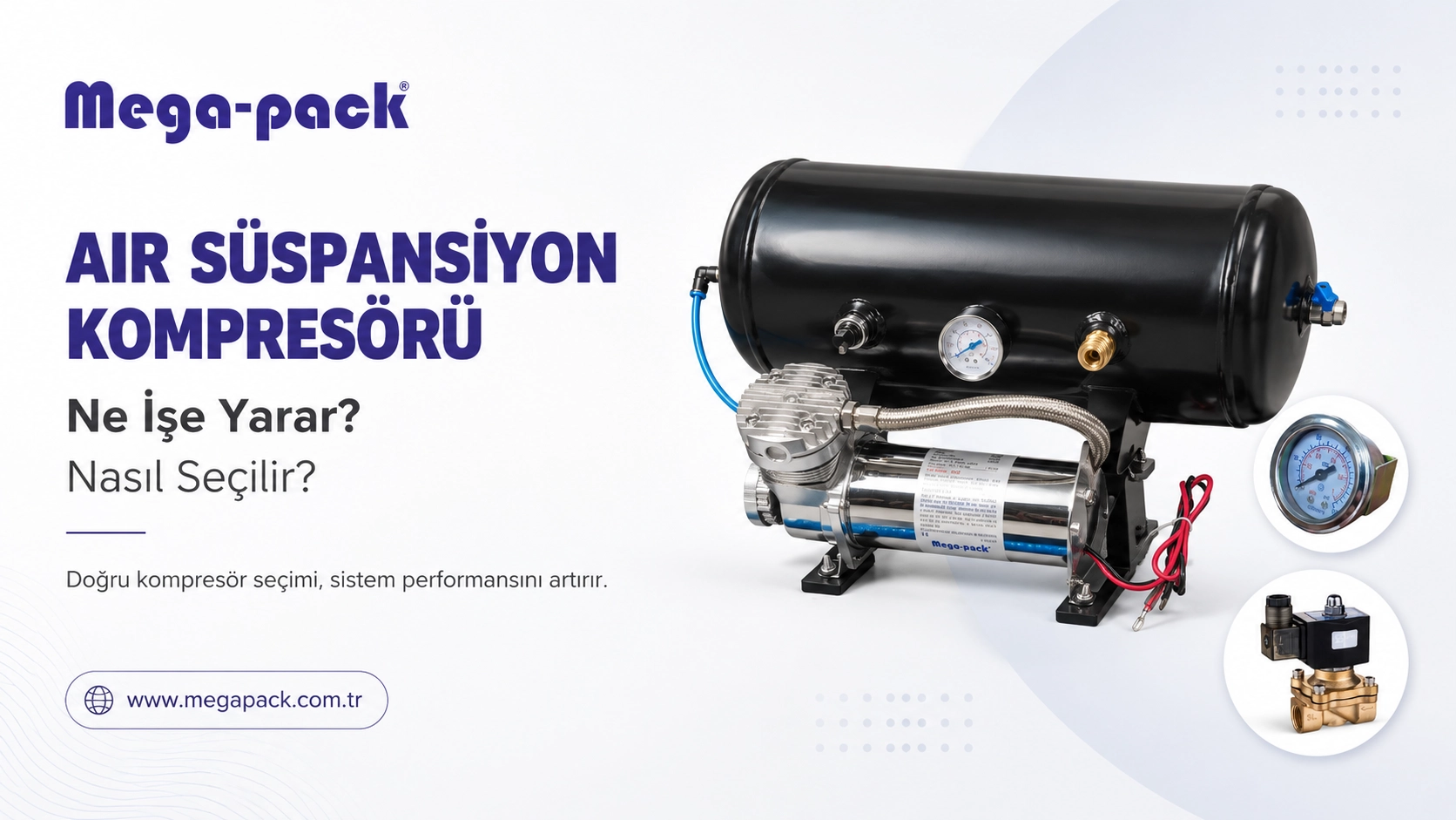 Air Süspansiyon Kompresörü Ne İşe Yarar? Nasıl Seçilir?