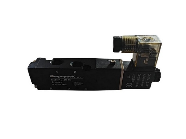 4v110-06 1/8 5/2 Tek Bobin Pnömatik Valf - MegaPack