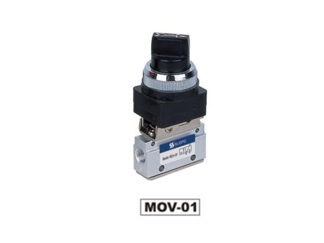 Mov-01 1/8 3/2 Çevirmeli Valf