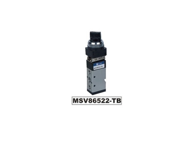 Msv86522lb 1/4 5/2 Çevirmeli Valf