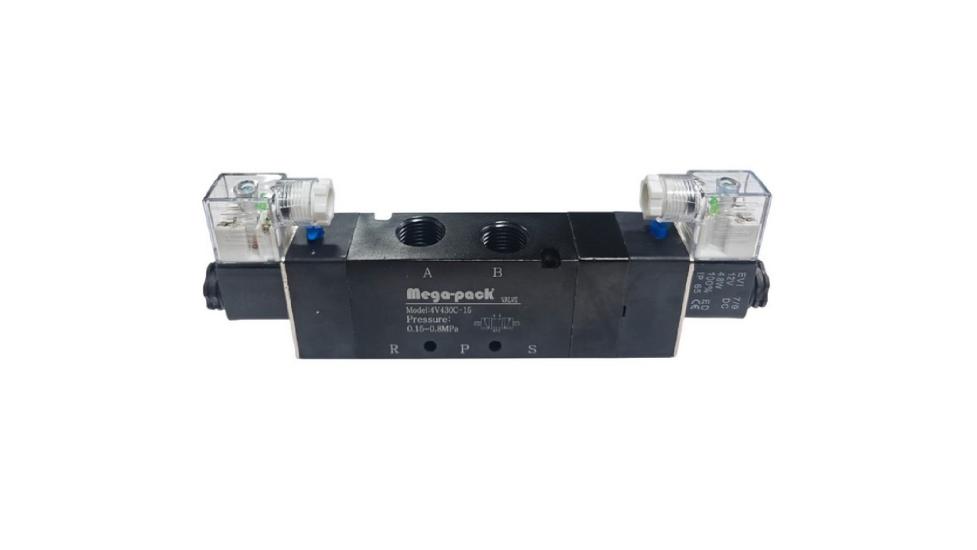 4v430-15 1/2 Air Valfi Çiftli