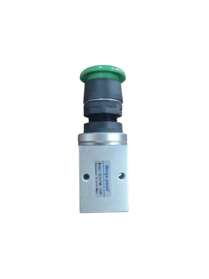 S3PM-M5 M5 3/2 Mantar Buton Valf